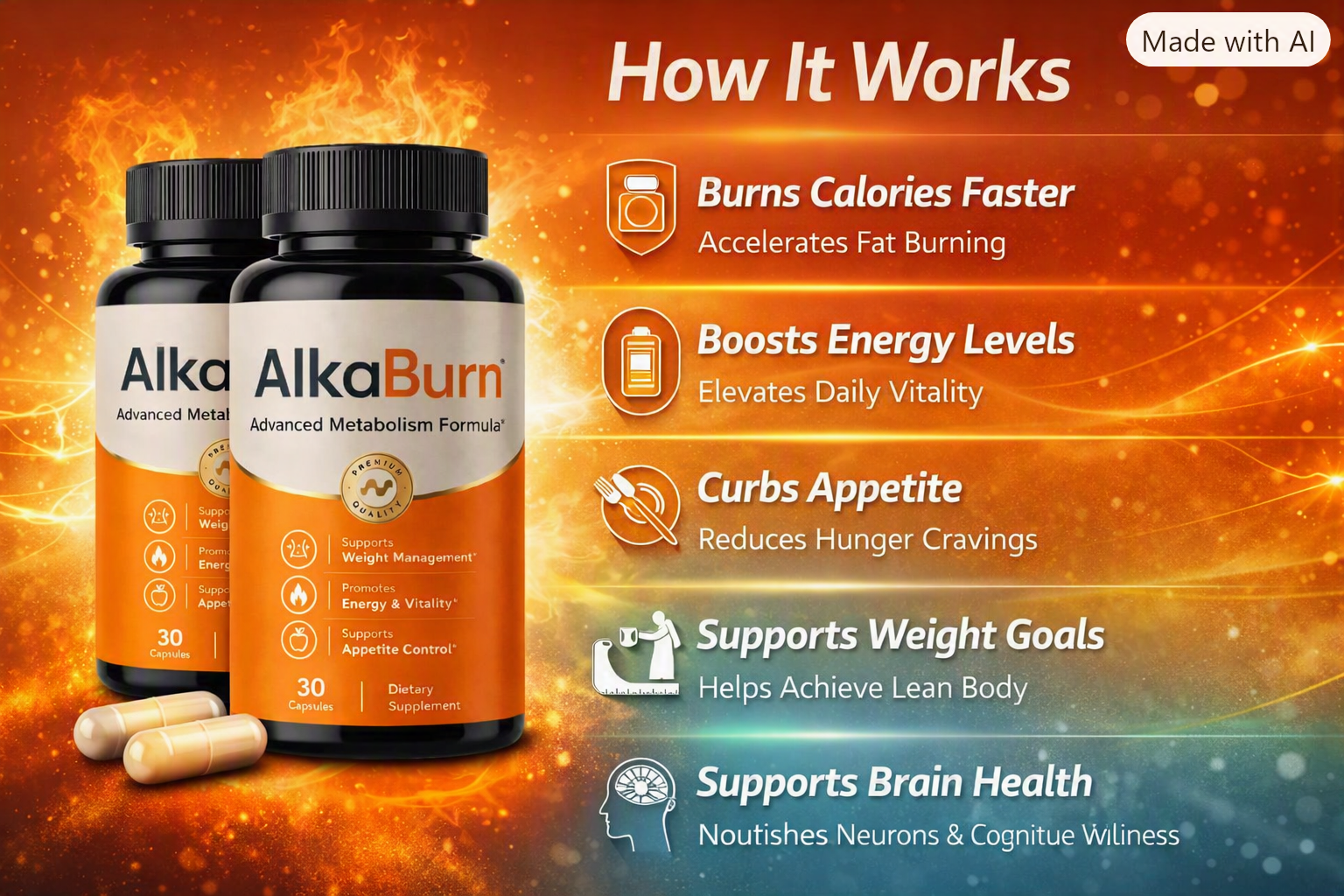 How AlkaBurn works &mdash; thermogenesis, appetite signalling and energy for training